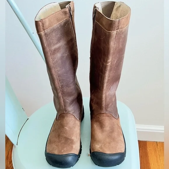 KEEN Shelby Leather Boots W9 - Picture 6 of 10